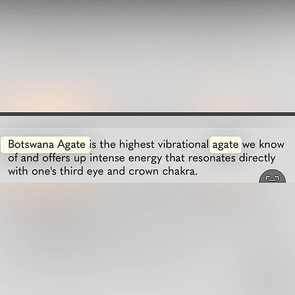 Botswana agate pendant 2" support in times of change 925 sterling silver plated - Picture 4 of 5